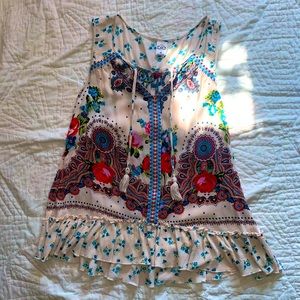 Billabong Bohemian Patchwork Tank top M
